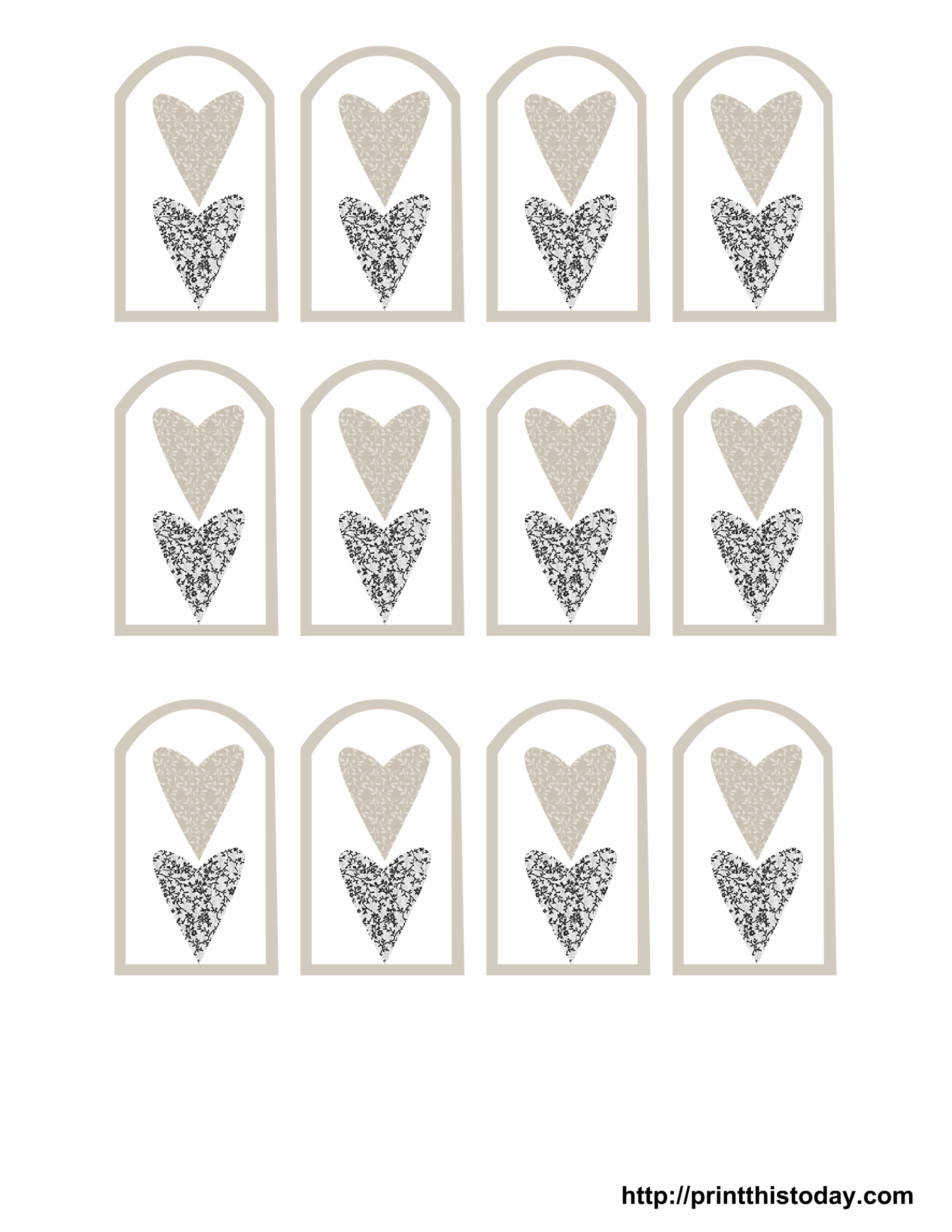 Printable Wedding Tags Free Printable Templates