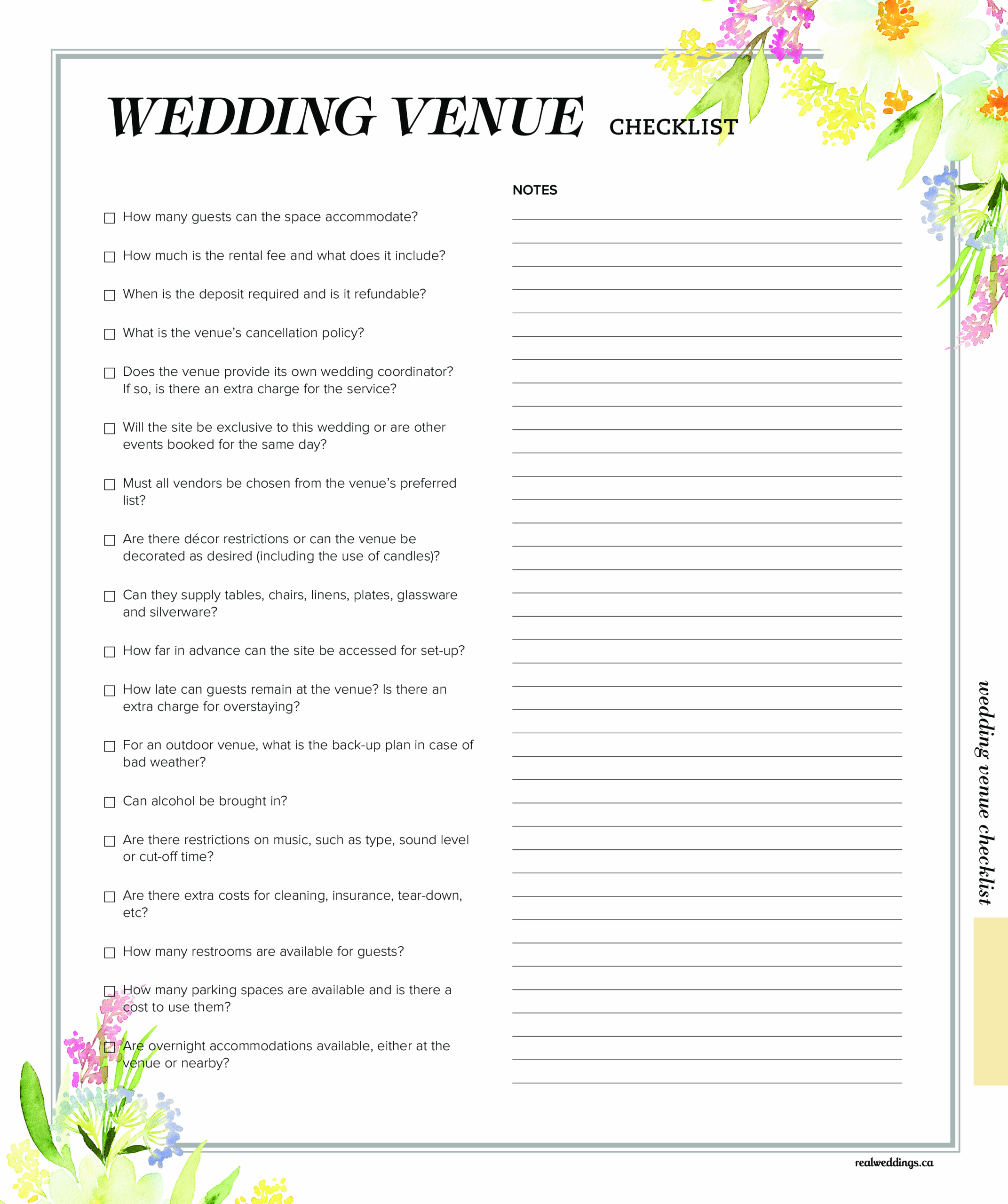 Questions To Ask When Touring A Venue R weddingplanning