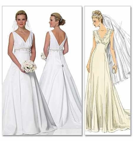 SEWING PATTERNS WEDDING Free Patterns Bridal Gown Styles Vintage 
