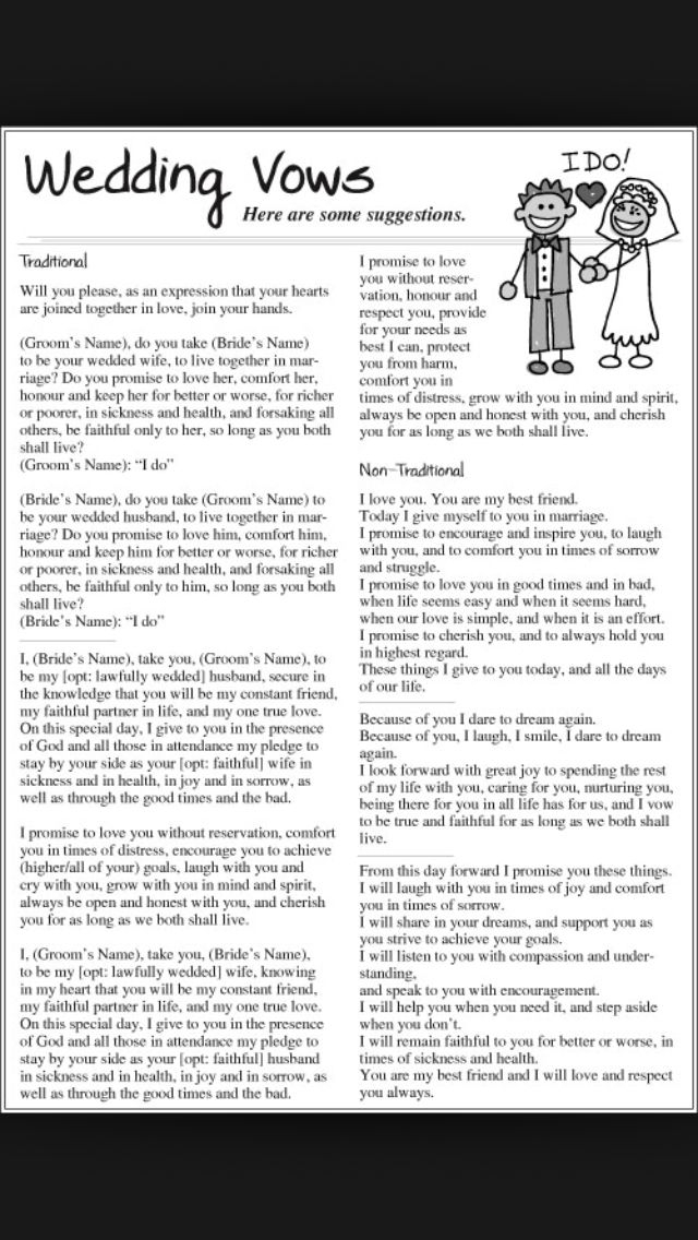 Simple Wedding Ceremony Script Printable Printable Budget Sheets