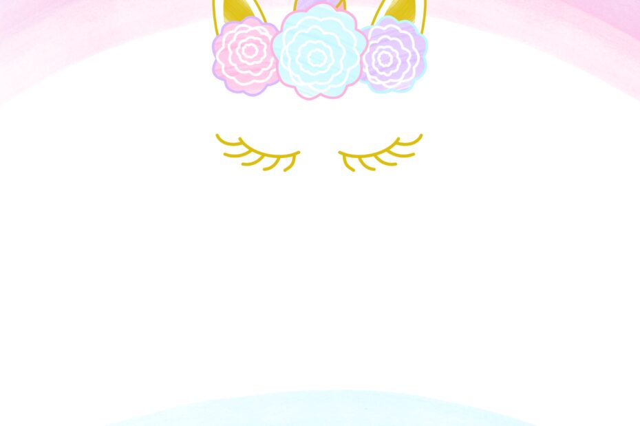 Unicorn Invitation Free Printable Templates Easy To Download