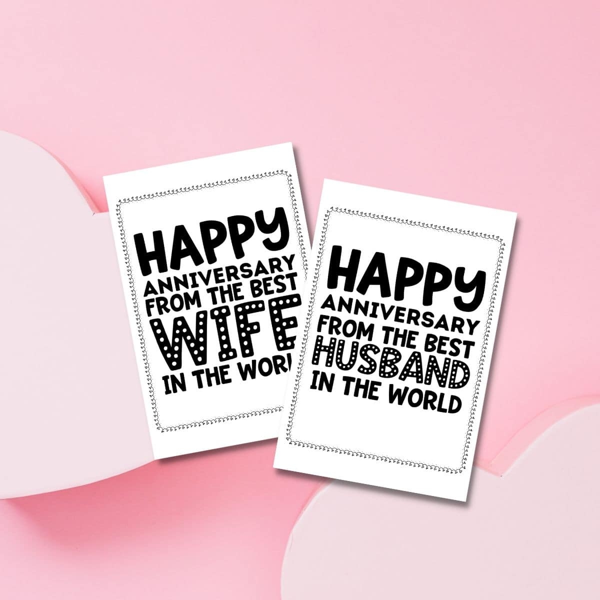 Wedding Anniversary Cards For Husband Printable