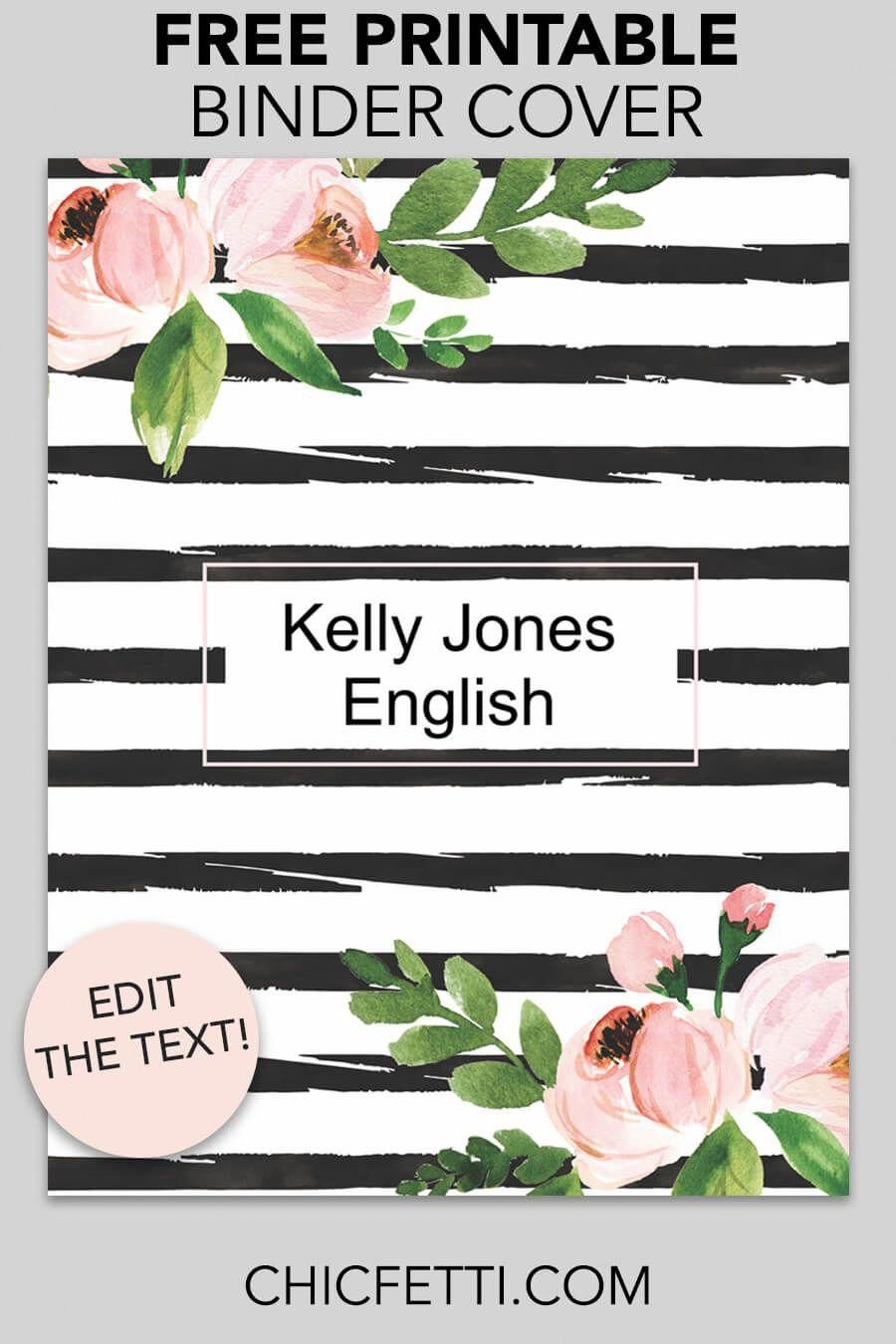 Wedding Binder Cover Template Free I Roughly Measured Each Side Onto 