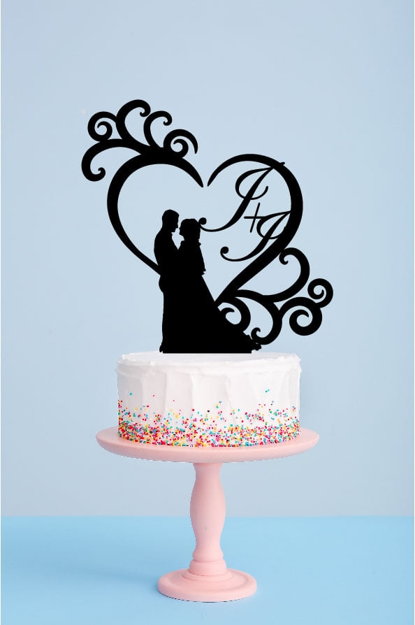 Wedding Cake Topper Printable