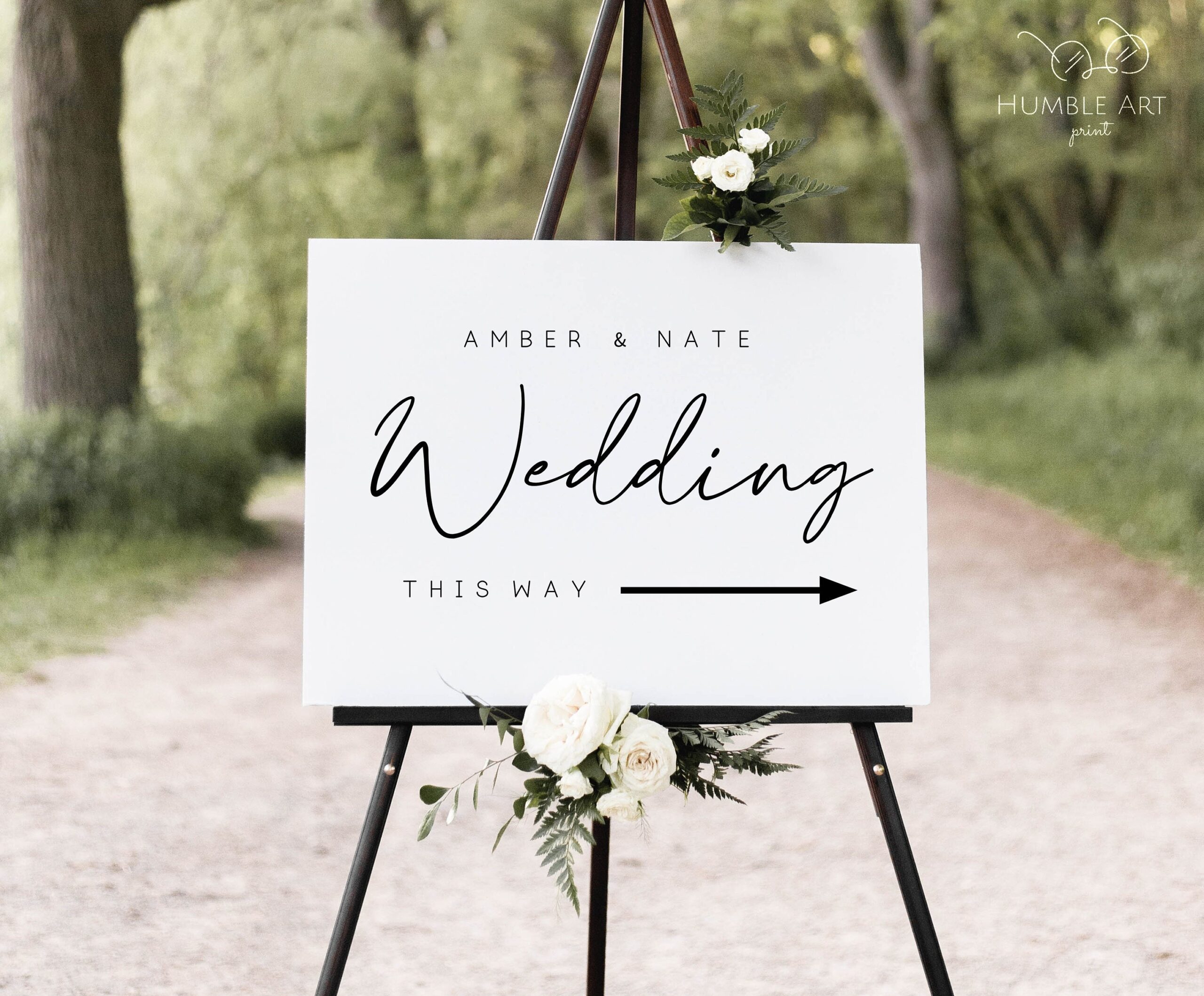 Wedding Direction Sign Template wedding This Way Sign direction Arrow Sign Editable Ceremony Sign Template Modern Parking Sign With Arrow Etsy