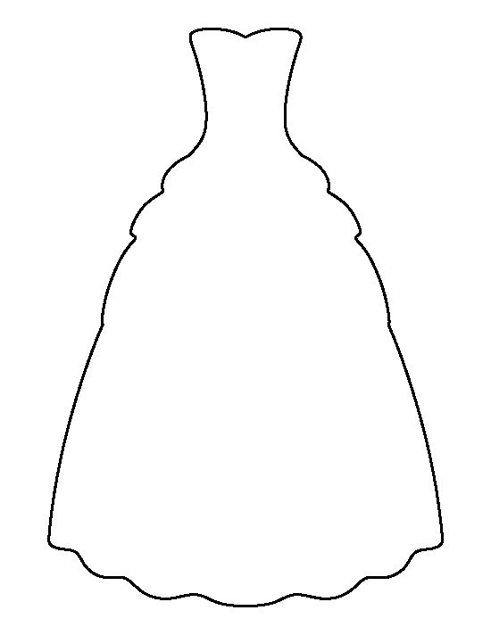 Wedding Dress Template