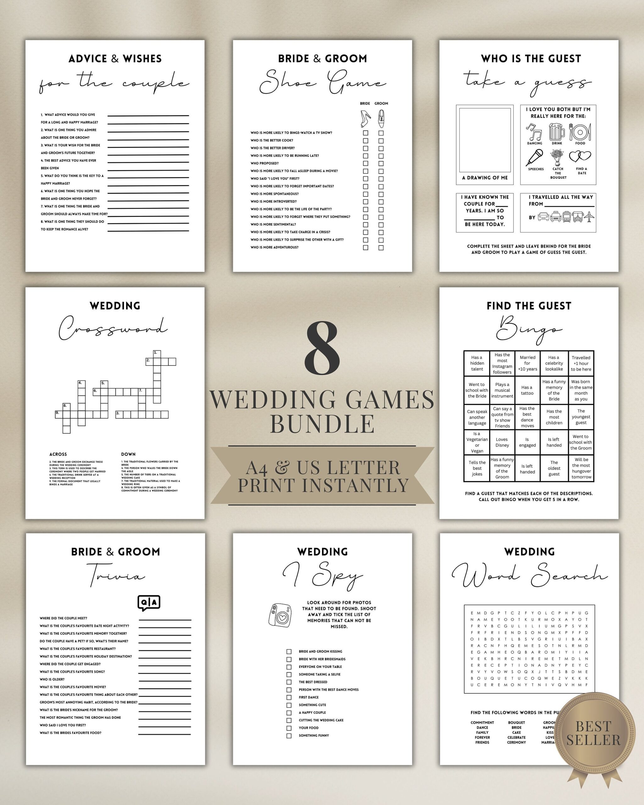 Wedding Games Bundle Perfect For Wedding Reception Games U0026 Wedding Wedding Games Bundle Perfect For Wedding Reception Games U0026 Wedding