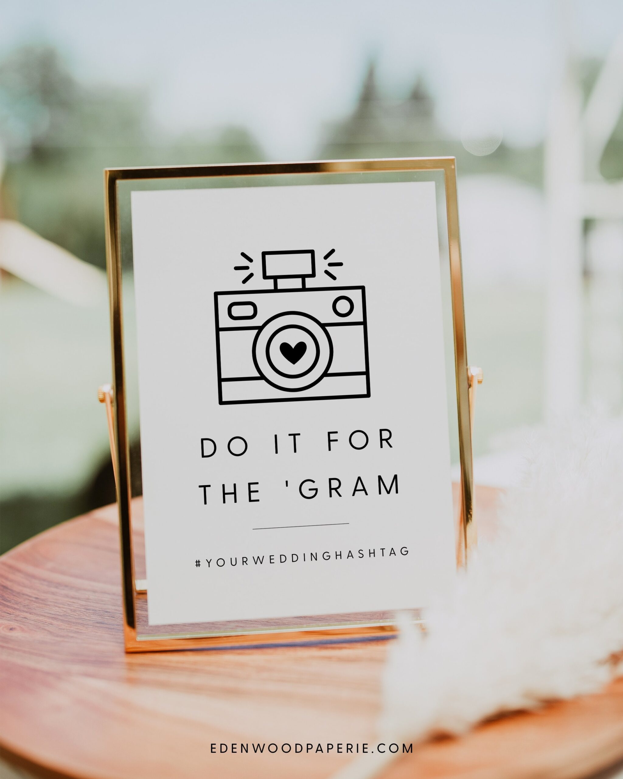 Wedding Hashtag Sign Instagram Wedding Hashtag Sign Template Printable Wedding Photo Booth Sign Editable Wedding Sign Templett 016 Etsy