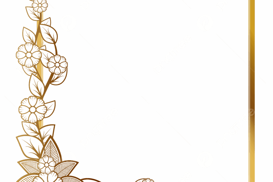 Wedding Invitation Border PNG Vector PSD And Clipart With Transparent Background For Free Download Pngtree