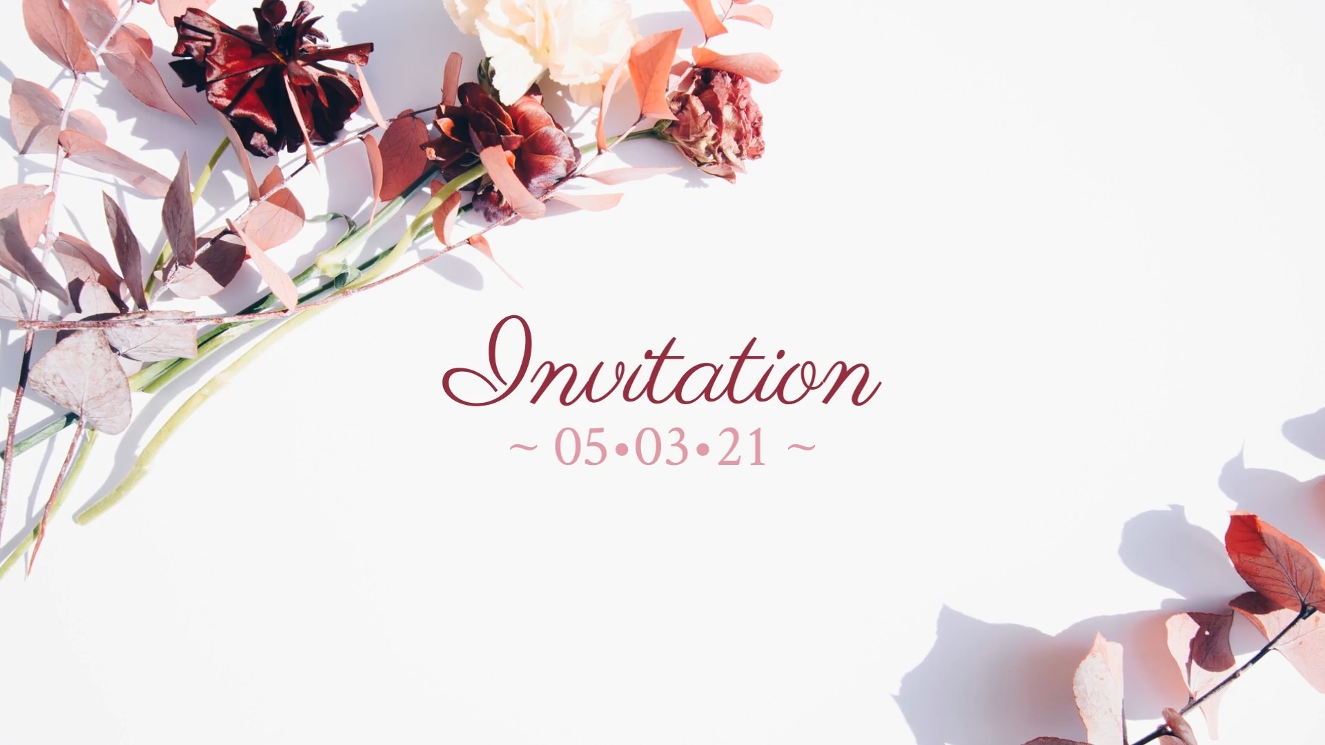 Wedding Invitation Video Templates Biteable