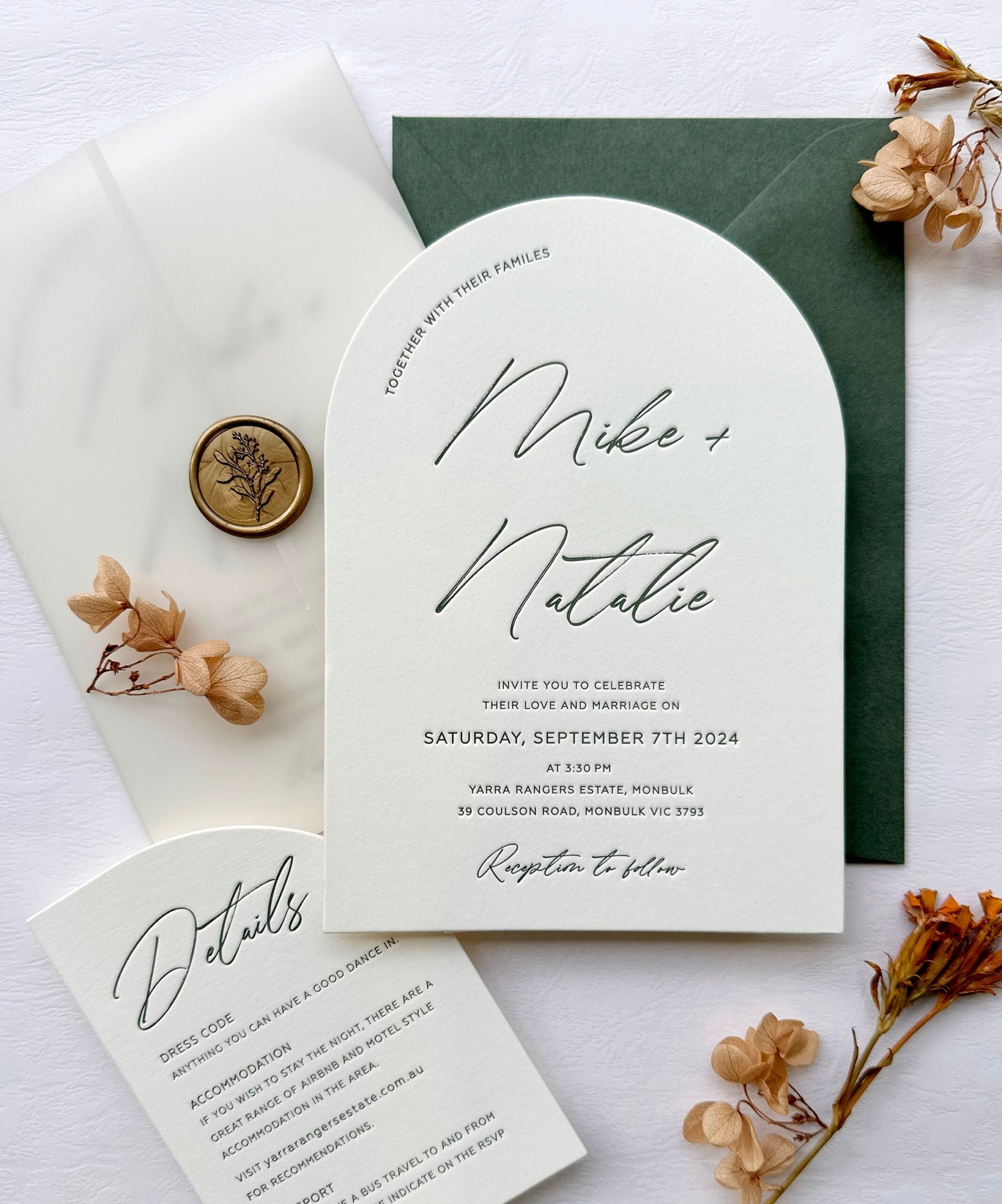 Wedding Invitations Etsy