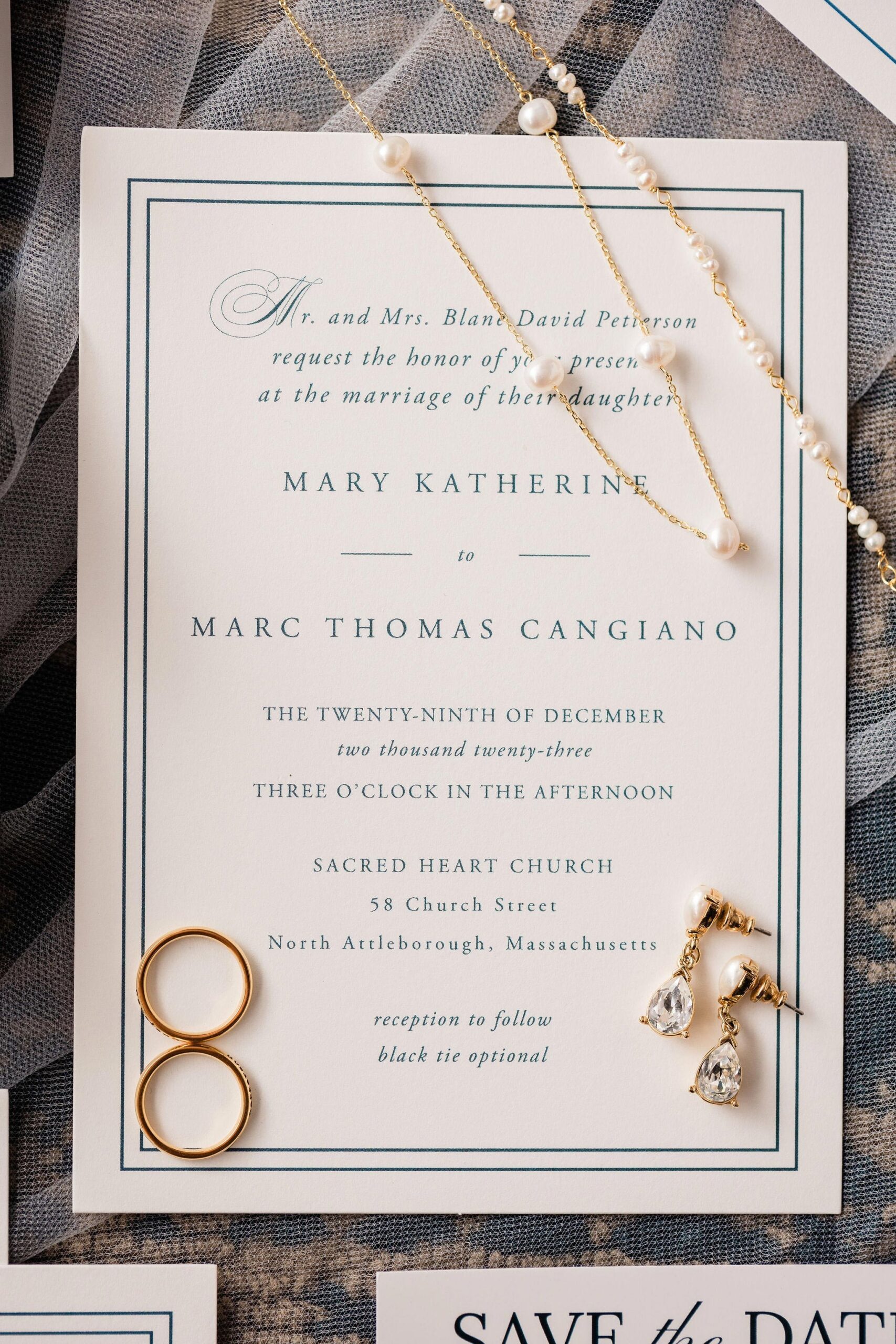 Wedding Invitations The Tiffany Ballroom