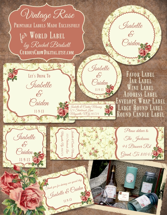 Wedding Label Templates Worldlabel Blog