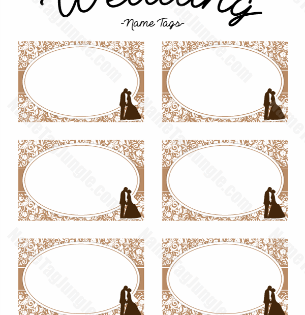 Wedding Name Tags