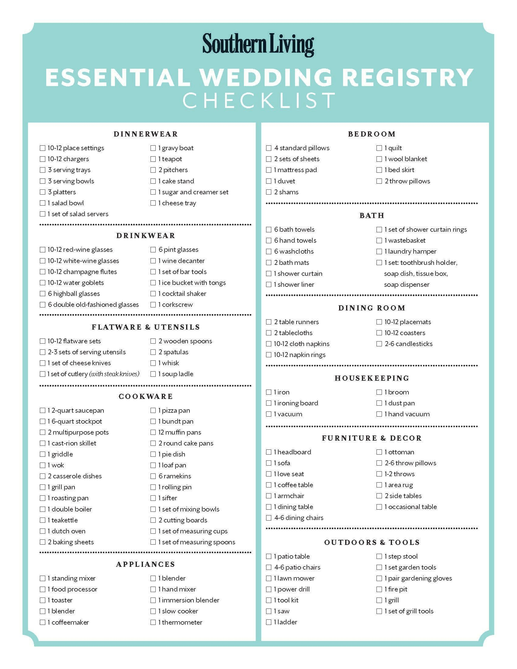 Wedding Planning Registry U0026 Gift Worksheets Library
