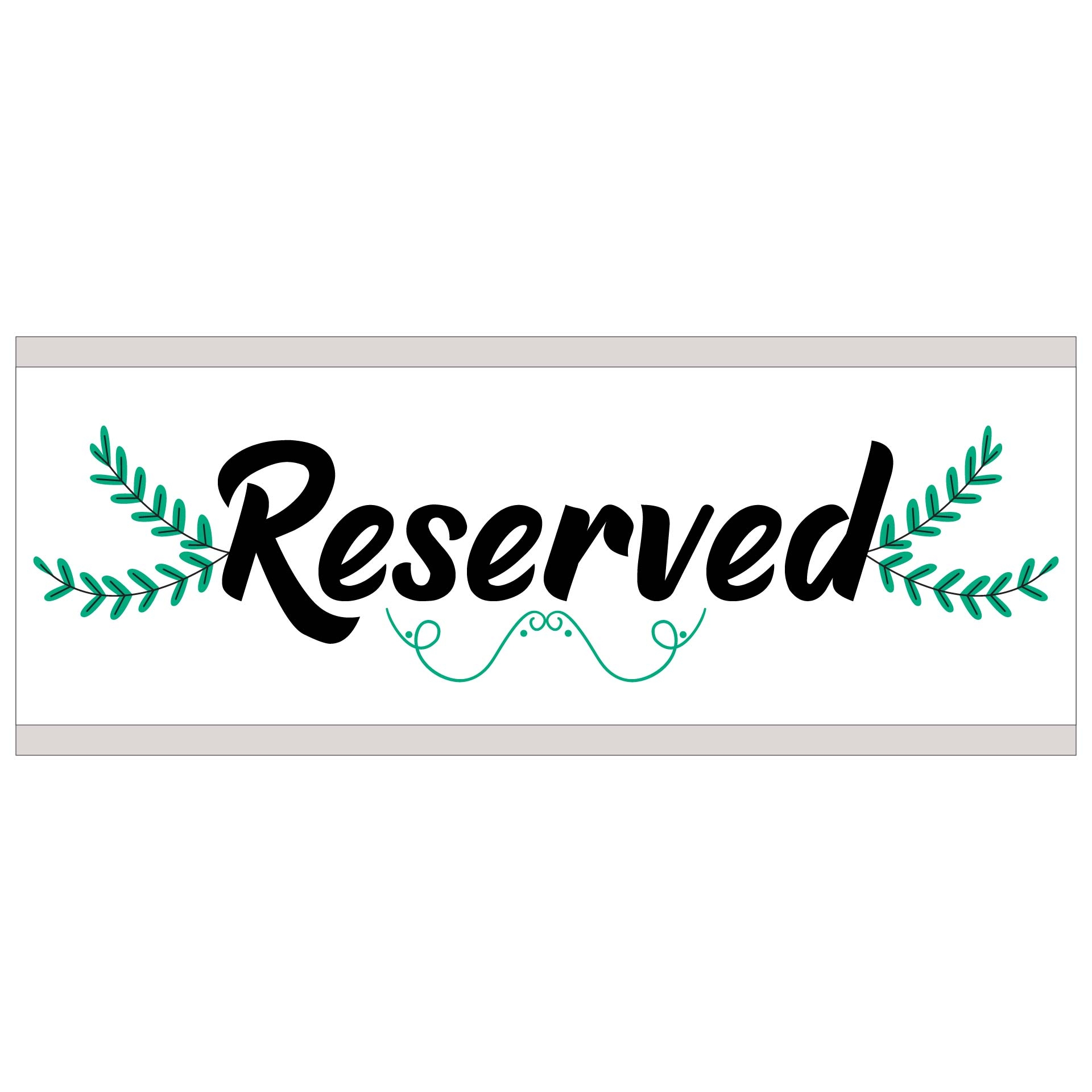 Wedding Reserved Signs 14 Free PDF Printables Printablee