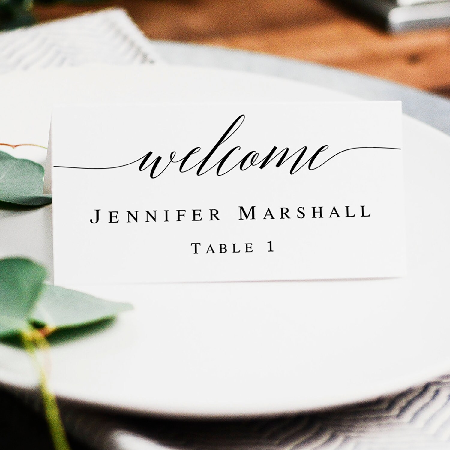 Wedding Seating Cards Template Printable Wedding Place Cards 