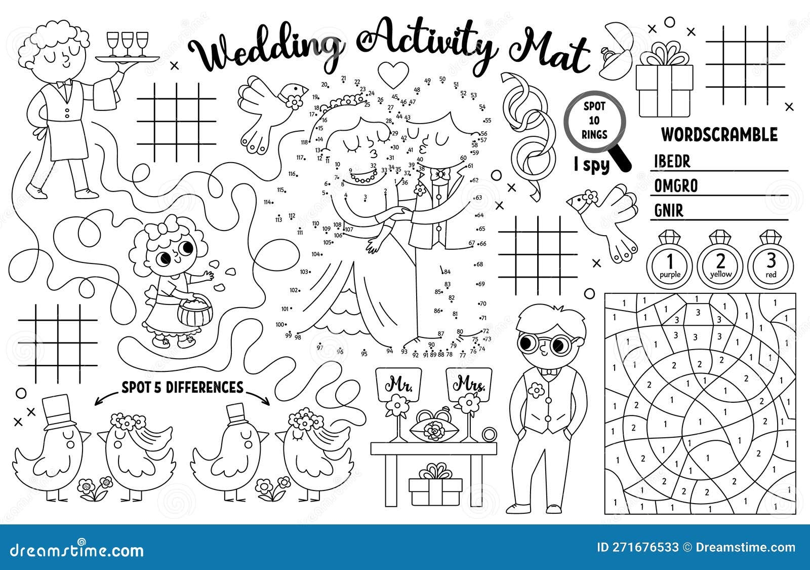 Wedding Spot Difference Stock Illustrations 33 Wedding Spot 