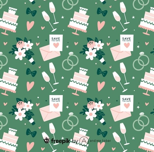 Wedding Wrapping Paper Images Free Download On Freepik